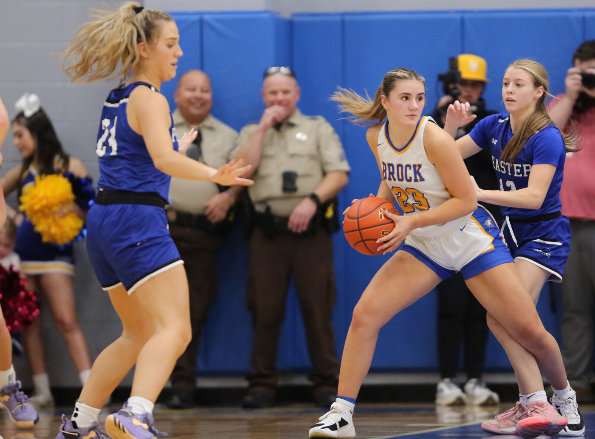 Brock Peaster Texas girls basketball 020423 Brian McLean 15
